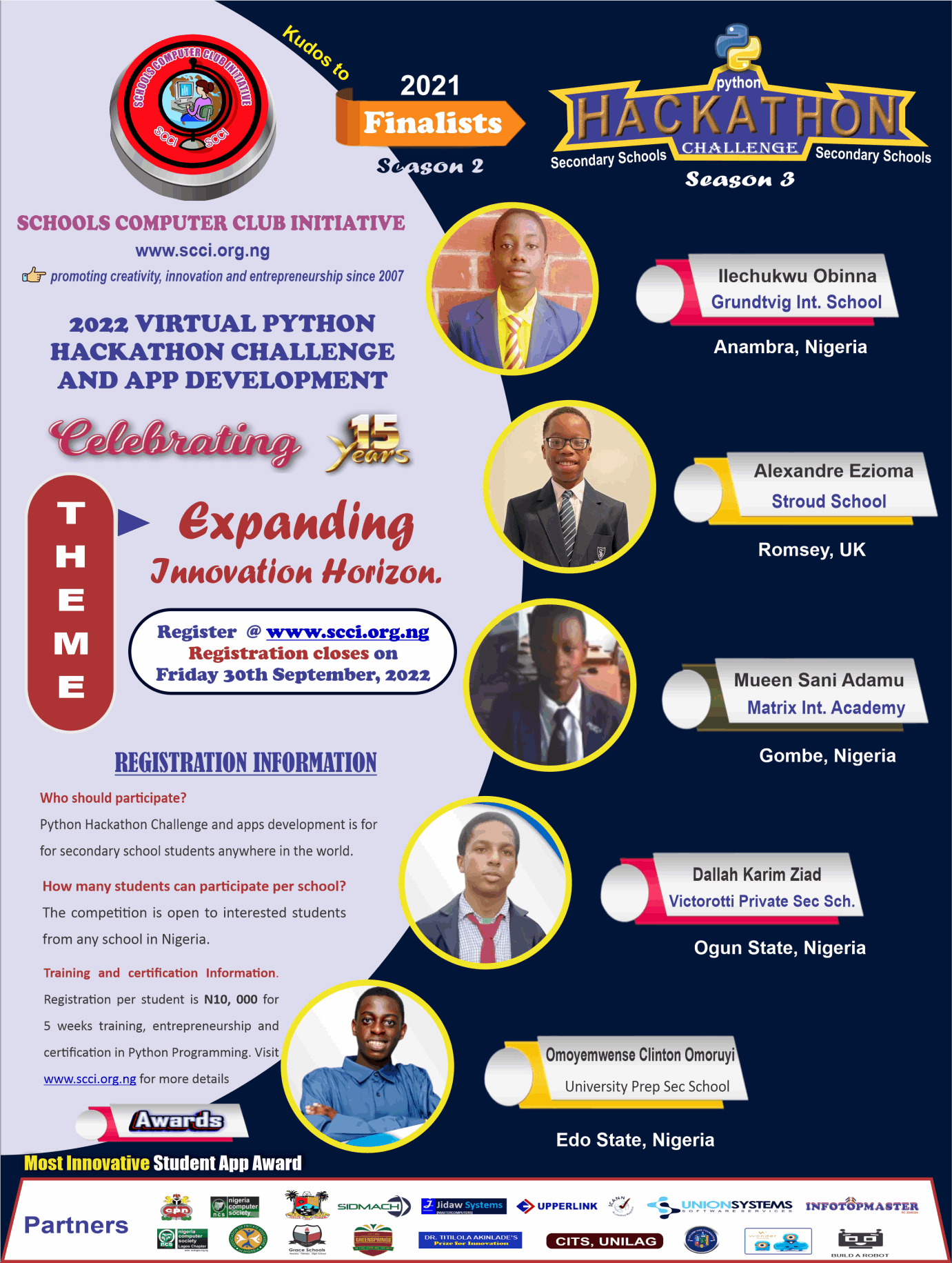 Python Hackathon Challenge and Apps Development