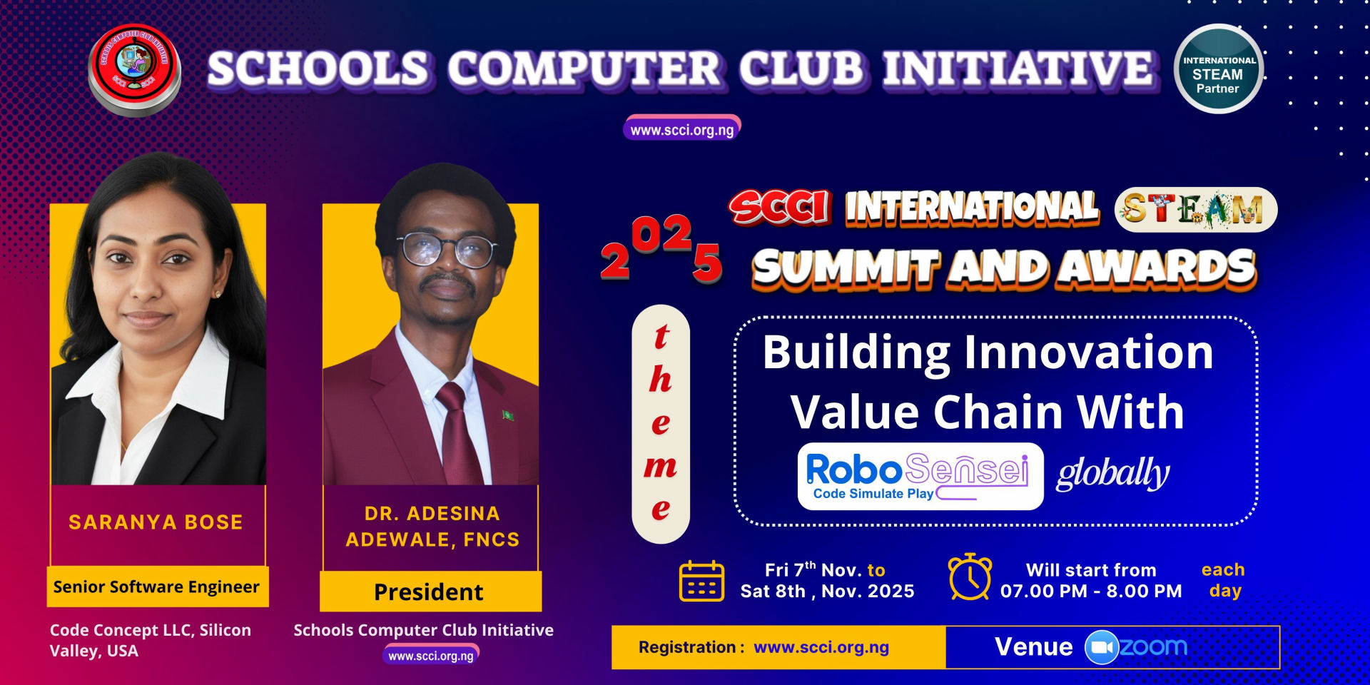 2025 SCCI INTERNATIONAL STEAM SUMMIT AND AWARDS