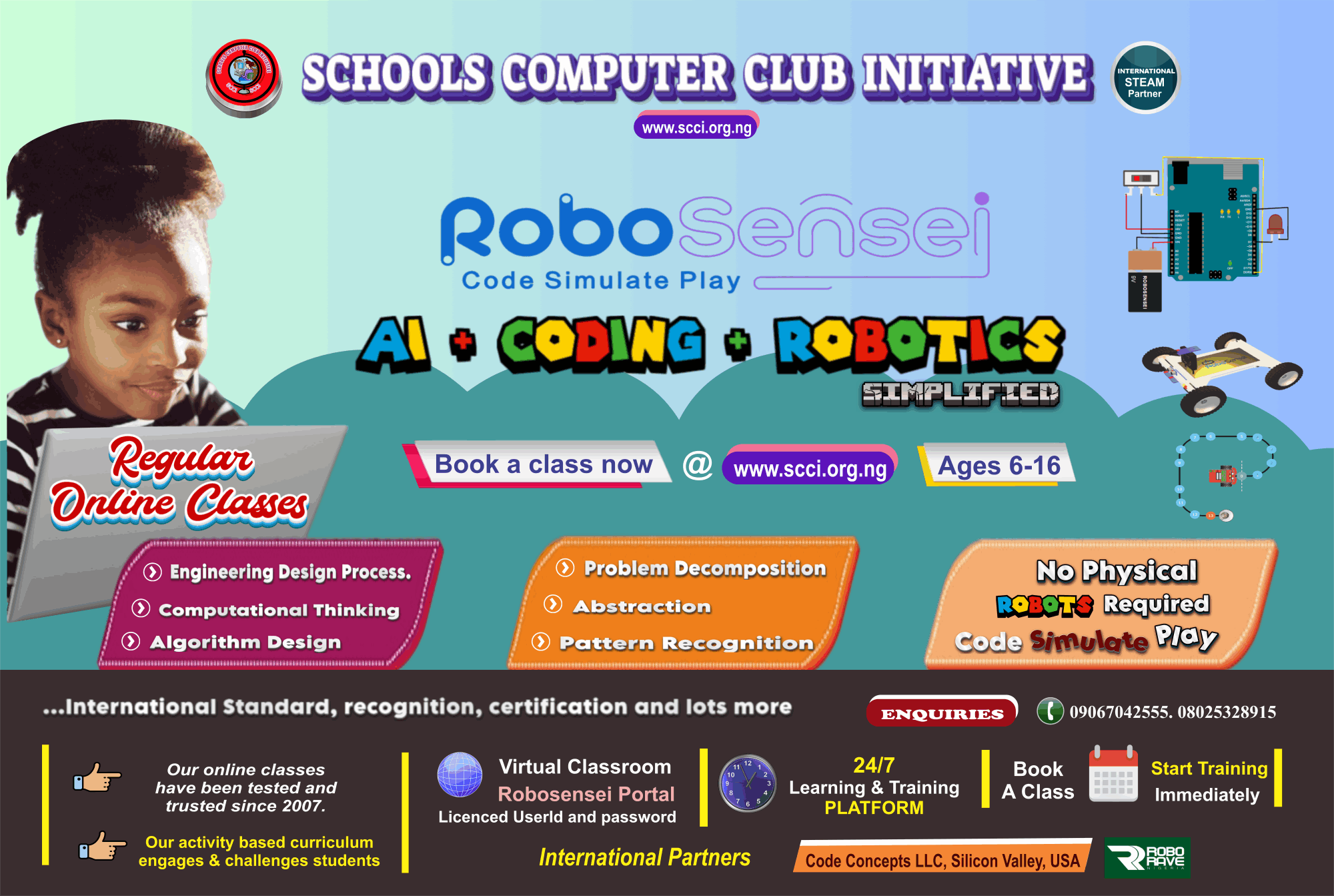 IOT, AI, Coding and Robotics